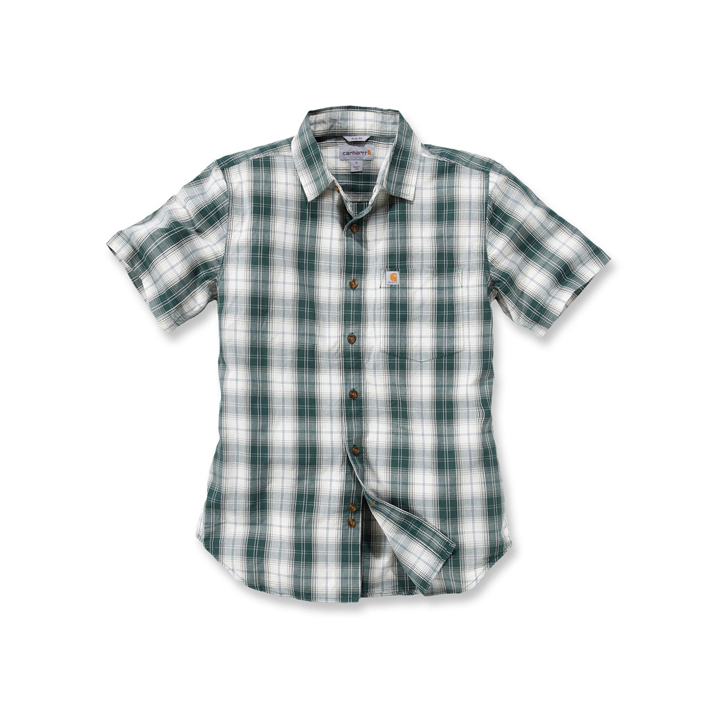 (102548) ING CARHARTT MUNKARUHA SLIM FIT PLAID RÖVID UJJÚ