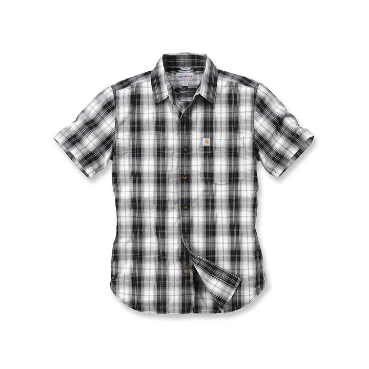 (102548) ING CARHARTT MUNKARUHA SLIM FIT PLAID RÖVID UJJÚ