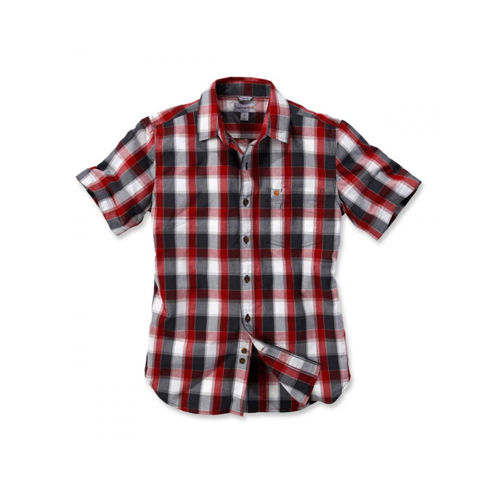(103010) ING CARHARTT MUNKARUHA SLIM FIT PLAID RÖVID UJJÚ