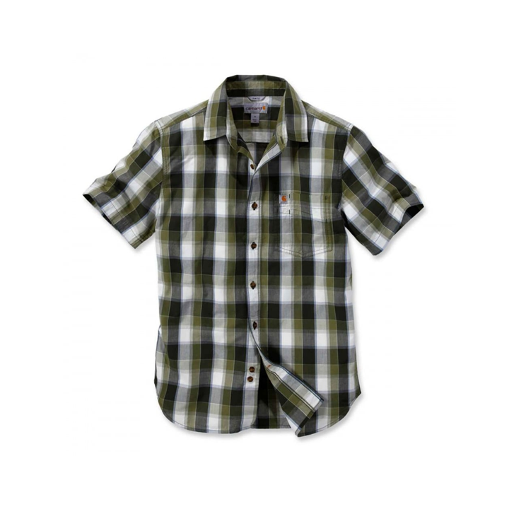 (103010) ING CARHARTT MUNKARUHA SLIM FIT PLAID RÖVID UJJÚ