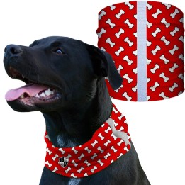 SA-D50052 - Kutyakendő - Bones Red | CoolGear.hu