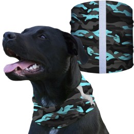 SA-D50060 - Kutyakendő - Aqua Blackout Military Camo | CoolGear.hu