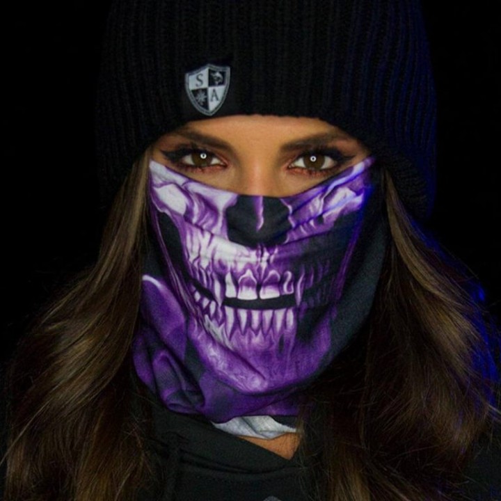 SA-50443 - Bandana - Purple Crow kendő | CoolGear.hu
