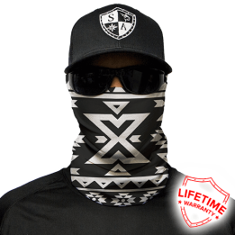 SA-50367 - Bandana - Aztec B&W kendő | CoolGear.hu