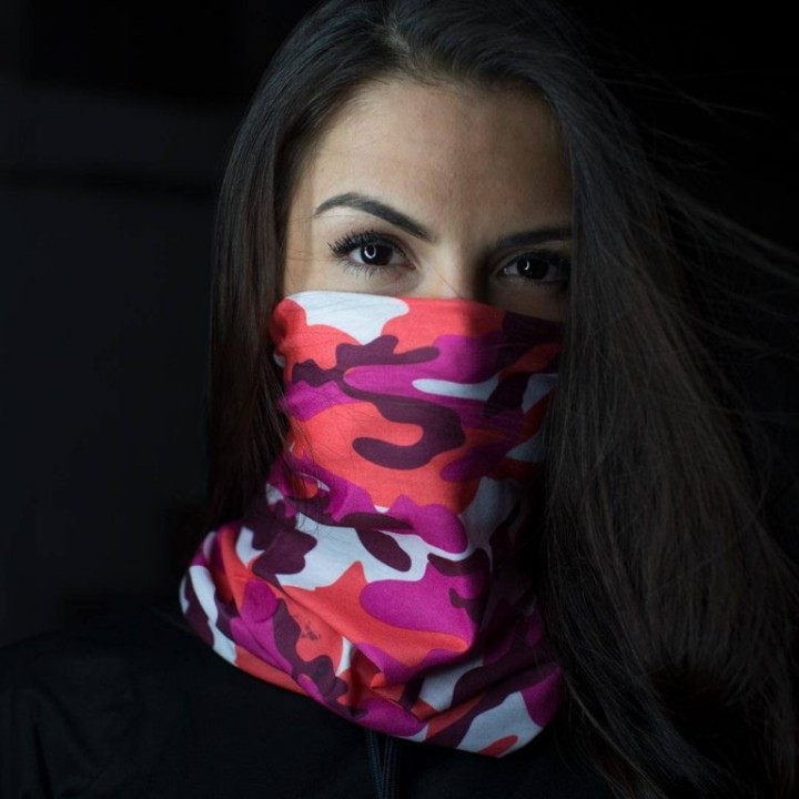 SA-50595 - Bandana - Pink Camo kendő | CoolGear.hu