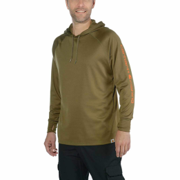 Carhartt 103572 Force Fishing kapucnis hosszú ujjú póló | CoolGear.hu