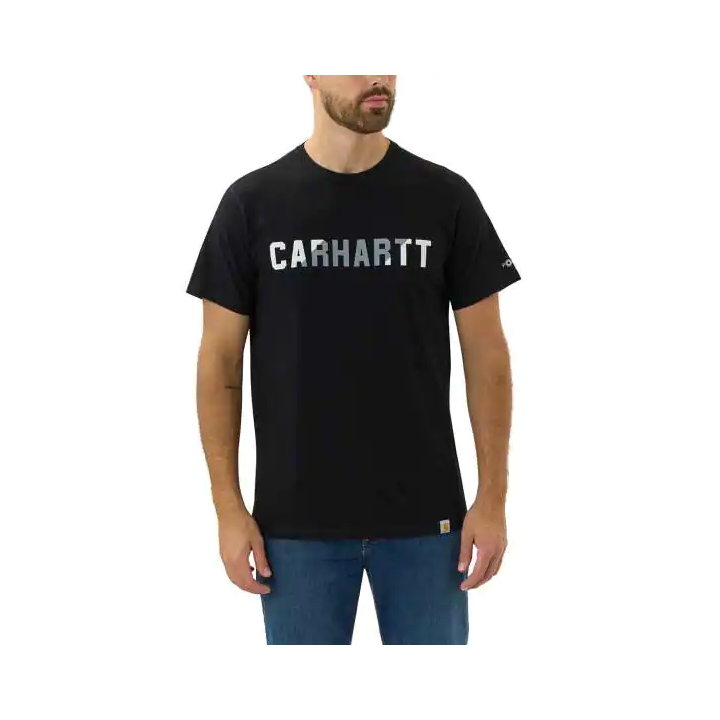Carhartt 105203 Force® Relaxed Fit Block Logo Graphic póló | CoolGear.hu