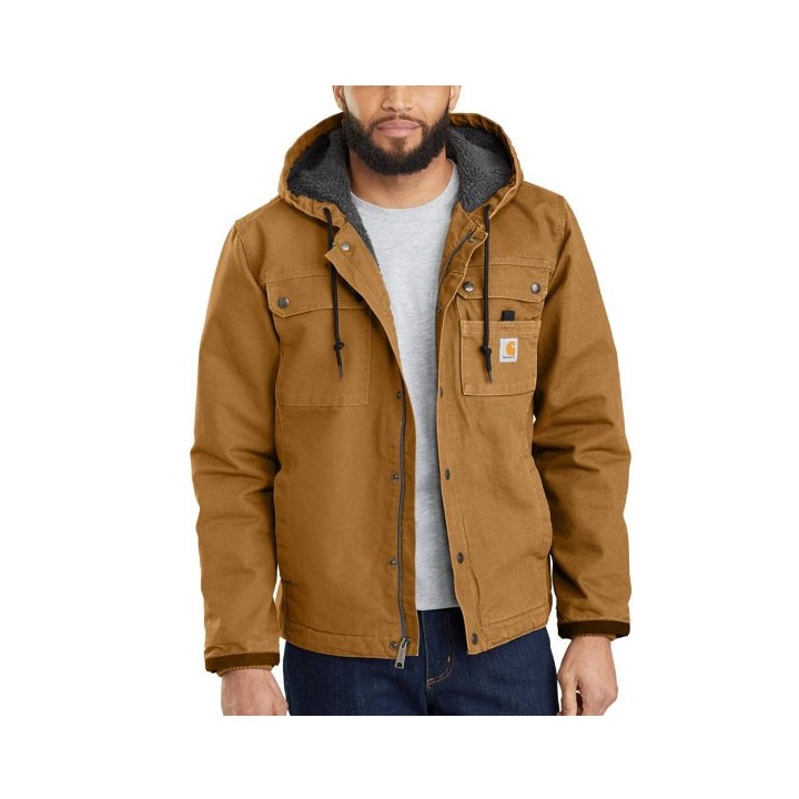Carhartt 103826 Bartlett Sherpa béléses kabát kapucnival | CoolGear.hu