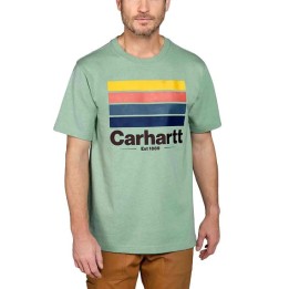 Carhartt 105910 Relaxed Fit Line Graphic rövid ujjú póló | CoolGear.hu