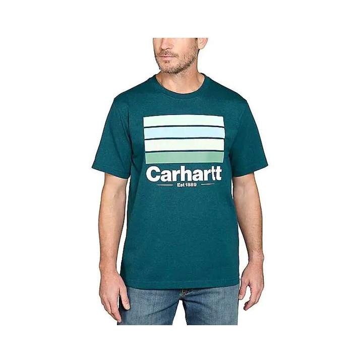 Carhartt 105910 Relaxed Fit Line Graphic rövid ujjú póló | CoolGear.hu