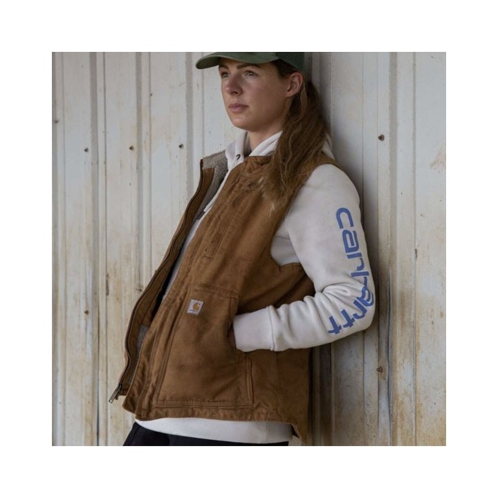 Carhartt 104224 Relaxed Fit Sherpa béléses női mellény | CoolGear.hu