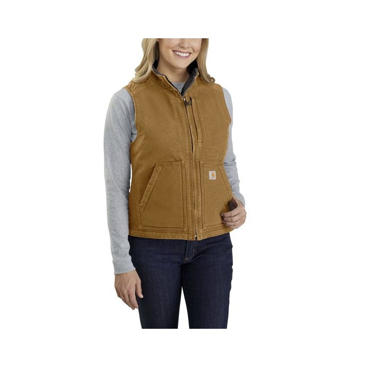 Carhartt 104224 Relaxed Fit Sherpa béléses női mellény | CoolGear.hu