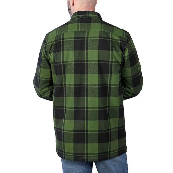 Carhartt 105939 Relaxed Fit sherpa béléses flanel kabát | CoolGear.hu