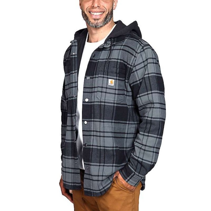 Carhartt 105621 Rugged Flex polár béléses flanel kabát | CoolGear.hu