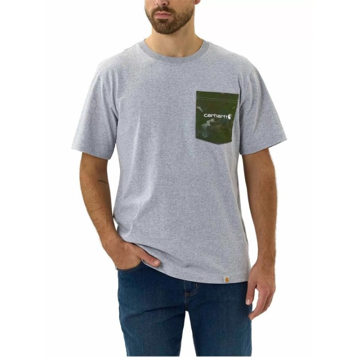 Carhartt 105352 Relaxed Fit Camo Graphic zsebes póló | CoolGear.hu
