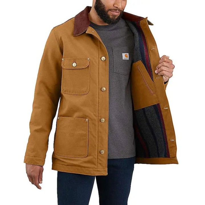Carhartt 103825 Loose Fit Firm Duck Chore kabát | CoolGear.hu