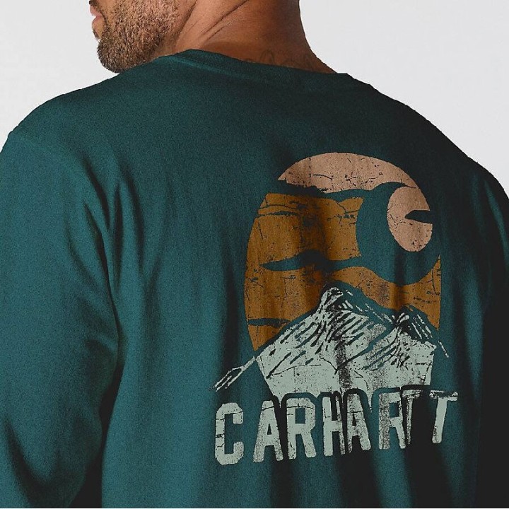 Carhartt 107260 RF Mountain Graphic hosszú ujjú póló | CoolGear.hu