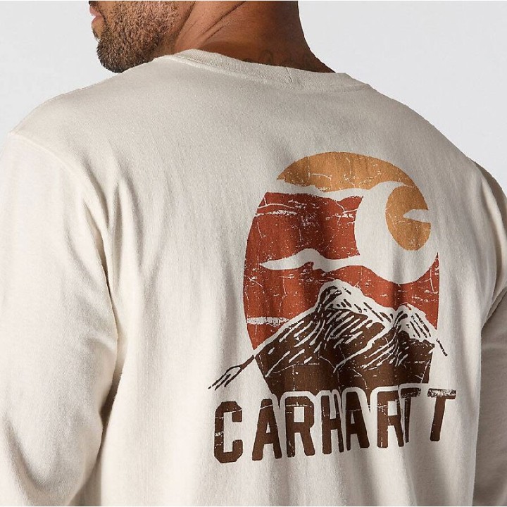 Carhartt 107260 RF Mountain Graphic hosszú ujjú póló | CoolGear.hu