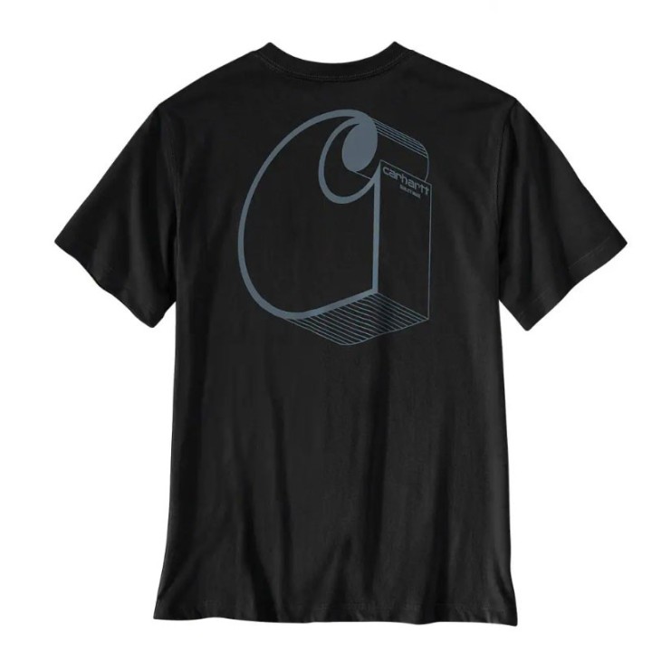 Carhartt 107319 Irvine Relaxed 3D Logo póló